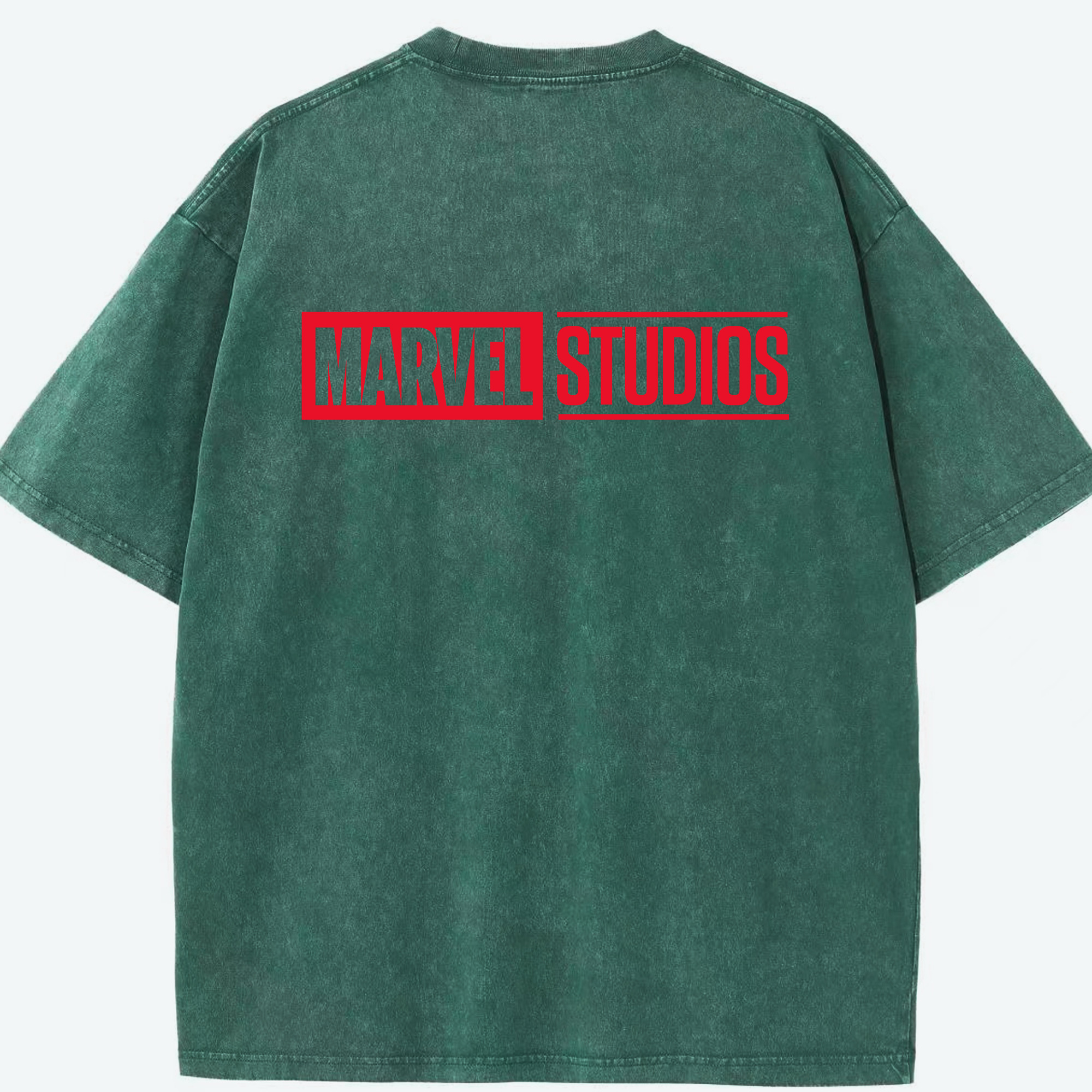 （画像用） アベンジャーズ The Avengers 綿100% ヴィンテージ風 半袖Tシャツ（背面プリント）